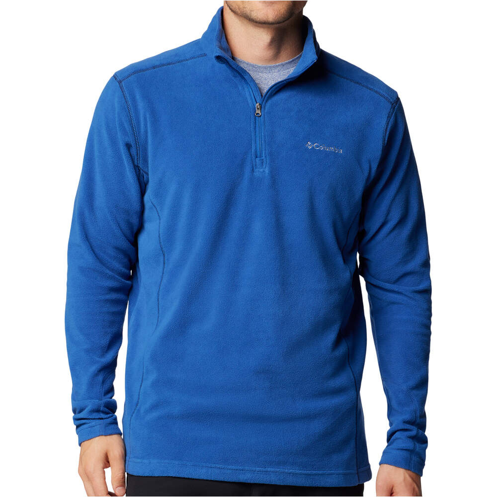 Columbia forro polar hombre Klamath Range II Half Zip vista frontal