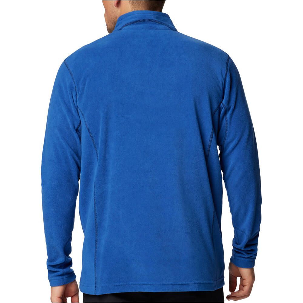 Columbia forro polar hombre Klamath Range II Half Zip vista trasera