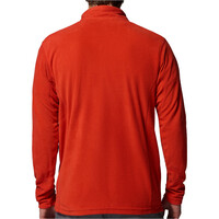 Columbia forro polar hombre Klamath Range II Half Zip vista trasera