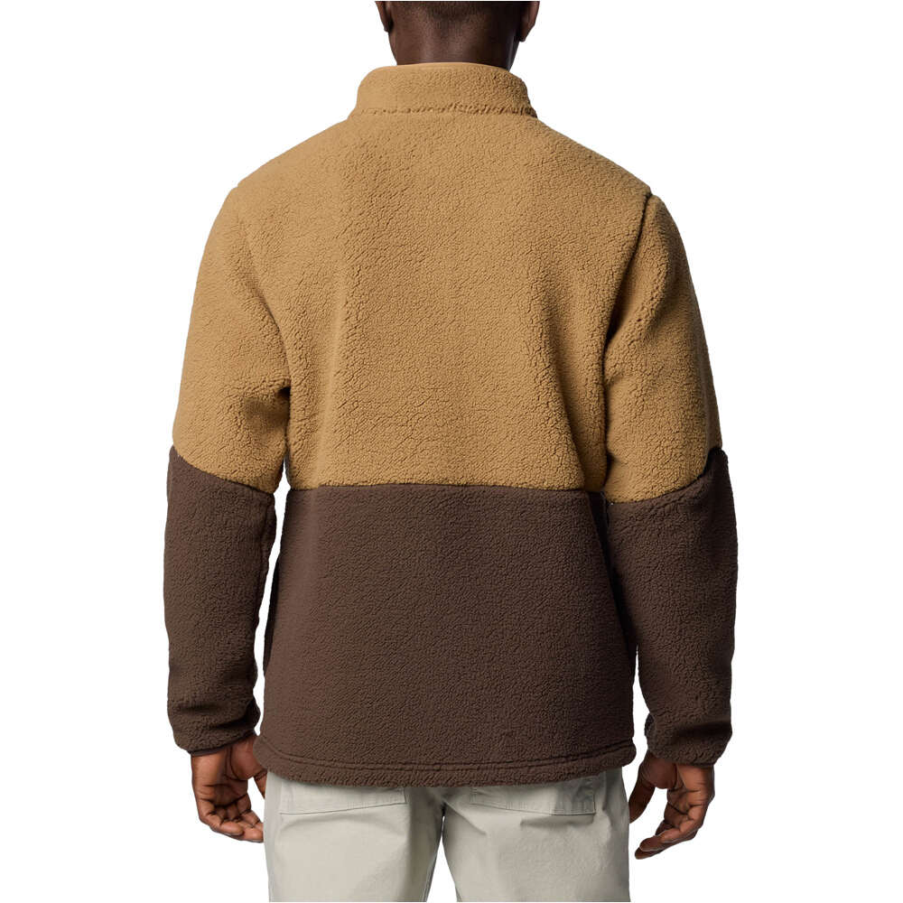 Columbia forro polar hombre Mountainside Heavyweight Fleece vista trasera
