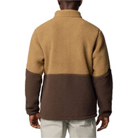 Columbia forro polar hombre Mountainside Heavyweight Fleece vista trasera