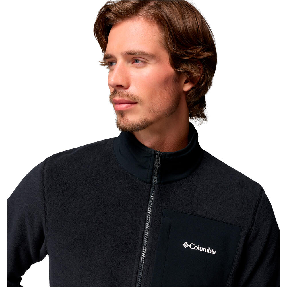 Columbia forro polar hombre Pacific Arch 200 1/2 Zip Fleece vista detalle