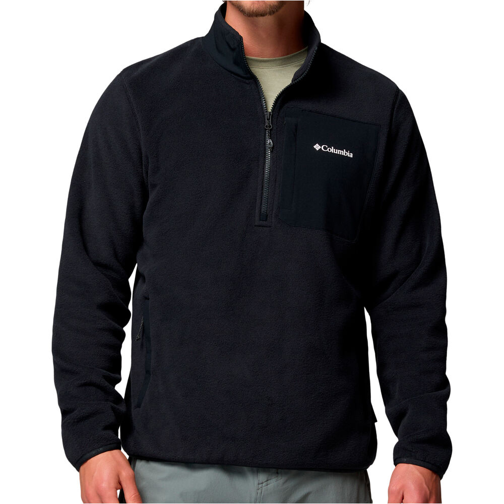 Columbia forro polar hombre Pacific Arch 200 1/2 Zip Fleece vista frontal