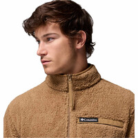 Columbia forro polar hombre Rugged Ridge High Pile Full Zip vista detalle