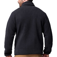 Columbia forro polar hombre Rugged Ridge High Pile Full Zip vista trasera