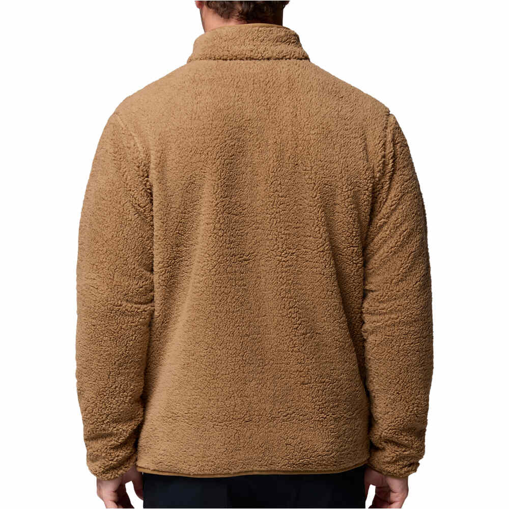 Columbia forro polar hombre Rugged Ridge High Pile Full Zip vista trasera