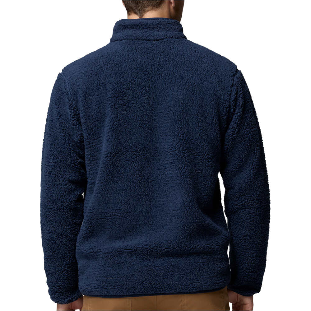 Columbia forro polar hombre Rugged Ridge High Pile Full Zip vista trasera