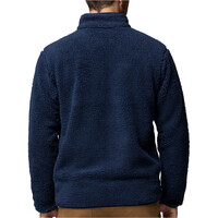 Columbia forro polar hombre Rugged Ridge High Pile Full Zip vista trasera