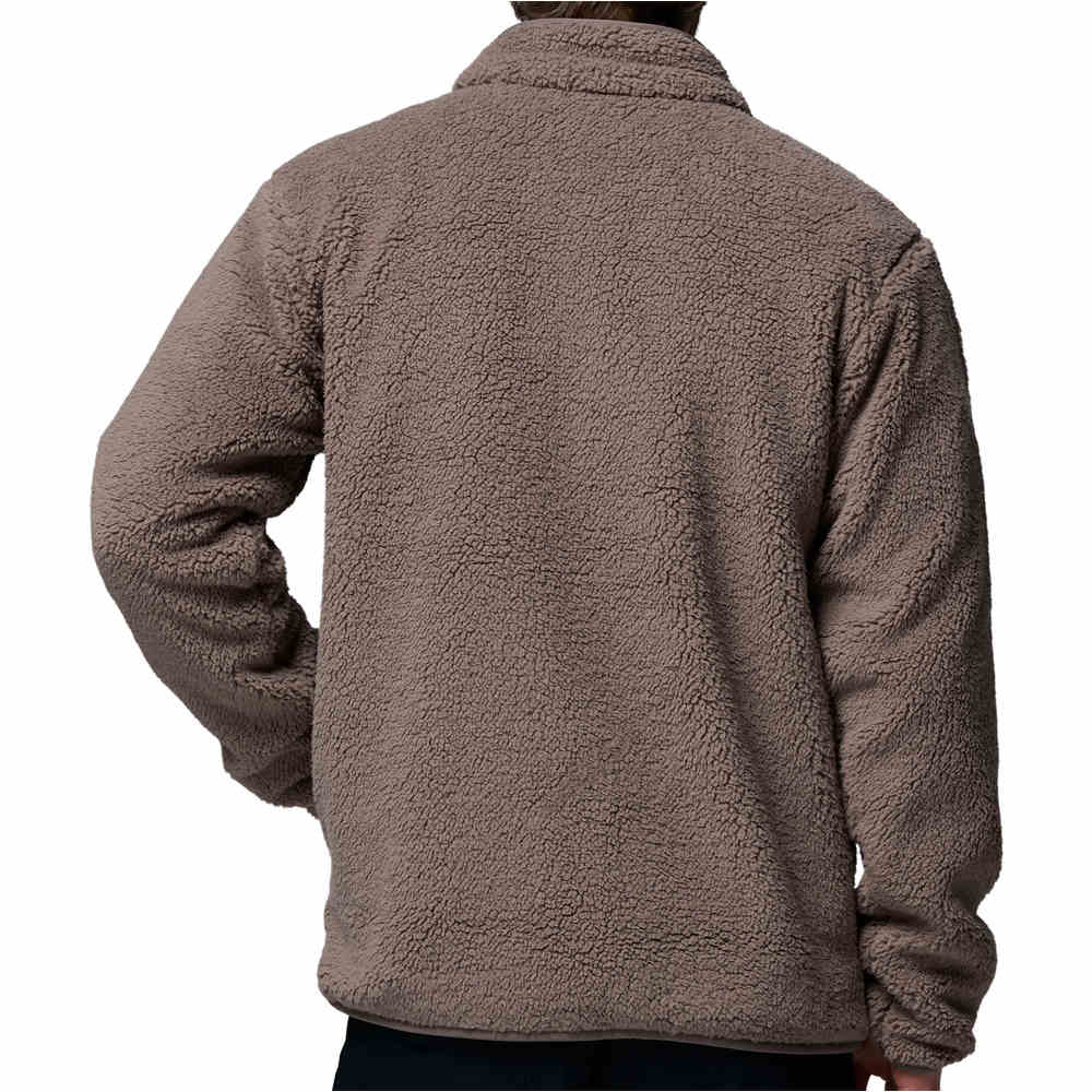 Columbia forro polar hombre Rugged Ridge High Pile Full Zip vista trasera