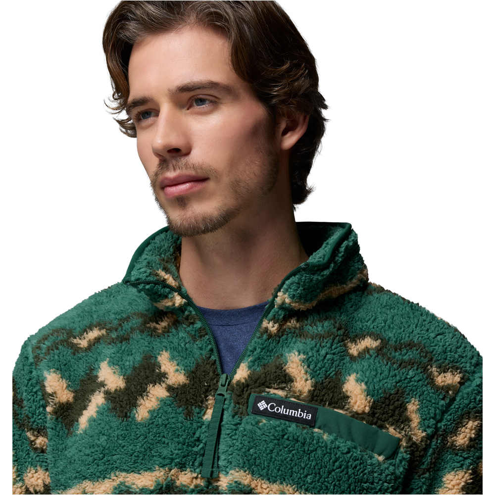 Columbia forro polar hombre Rugged Ridge High Pile Half Zip 03