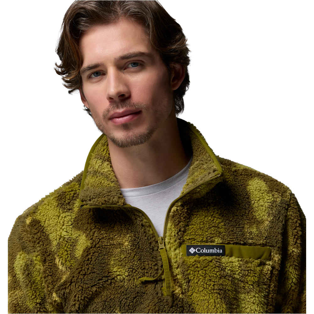 Columbia forro polar hombre Rugged Ridge High Pile Half Zip 03
