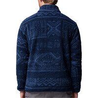 Columbia forro polar hombre Rugged Ridge High Pile Half Zip vista trasera