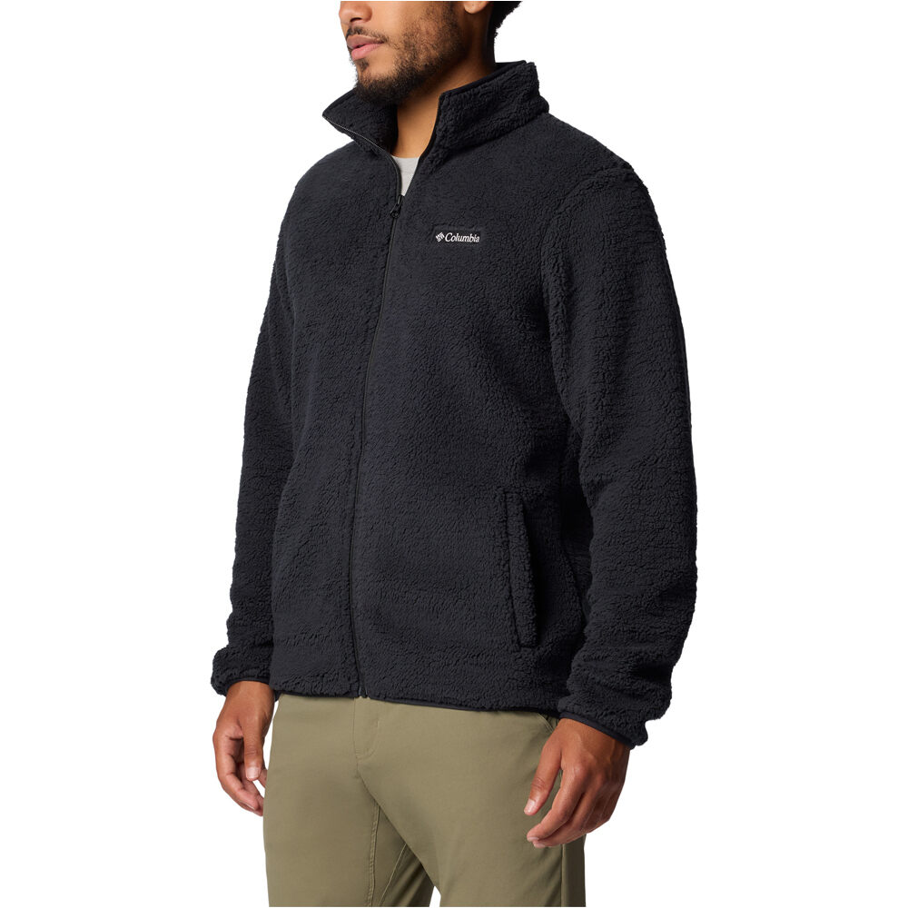 Columbia forro polar hombre Rugged Ridge III Sherpa Full Zip vista detalle