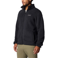 Columbia forro polar hombre Rugged Ridge III Sherpa Full Zip vista detalle
