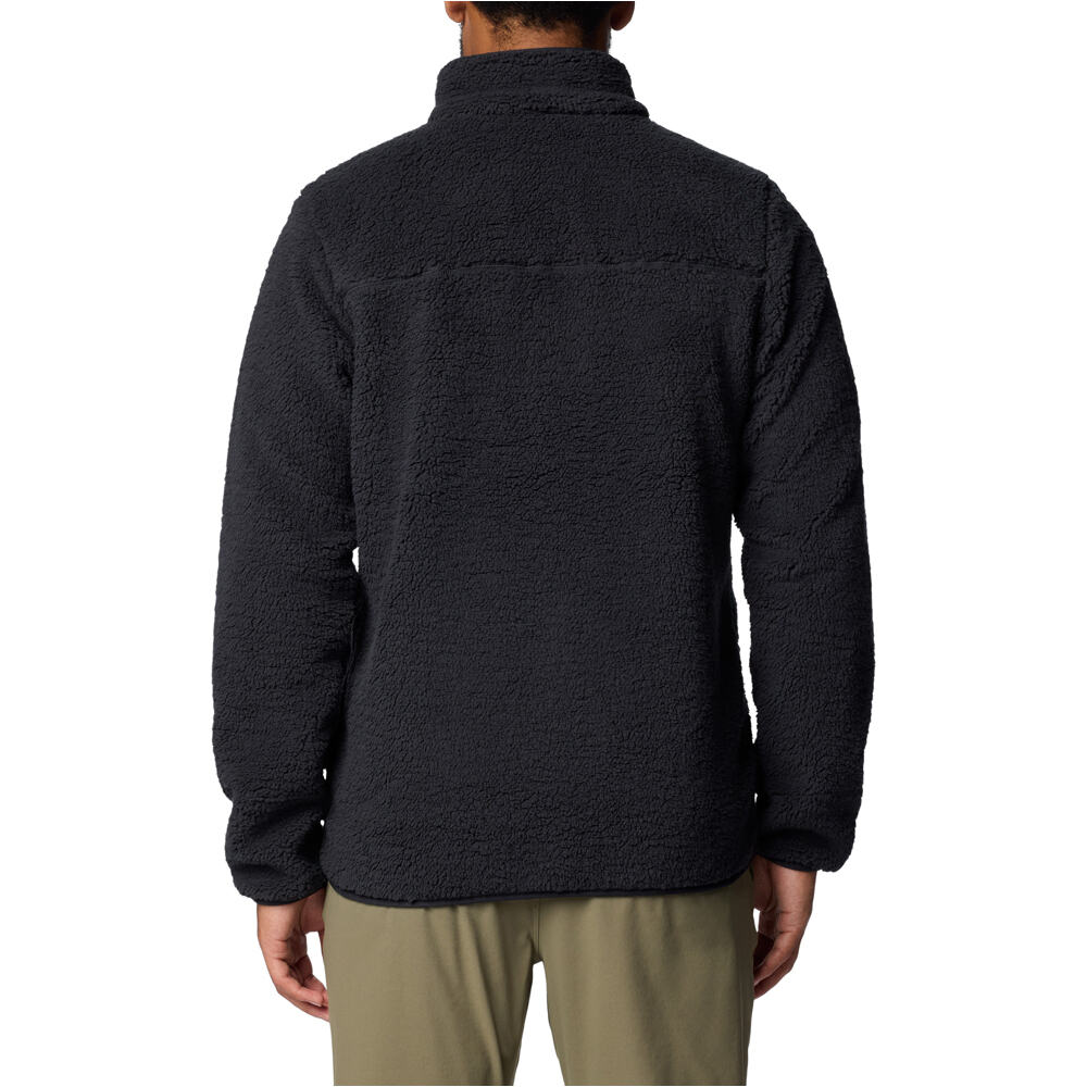 Columbia forro polar hombre Rugged Ridge III Sherpa Full Zip vista trasera
