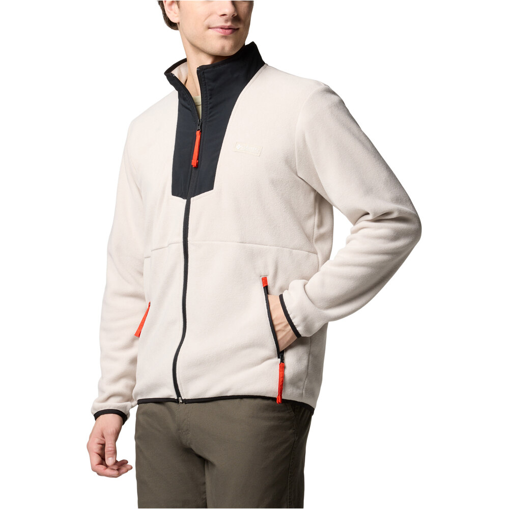 Columbia forro polar hombre Sequoia Grove Full Zip Fleece vista detalle