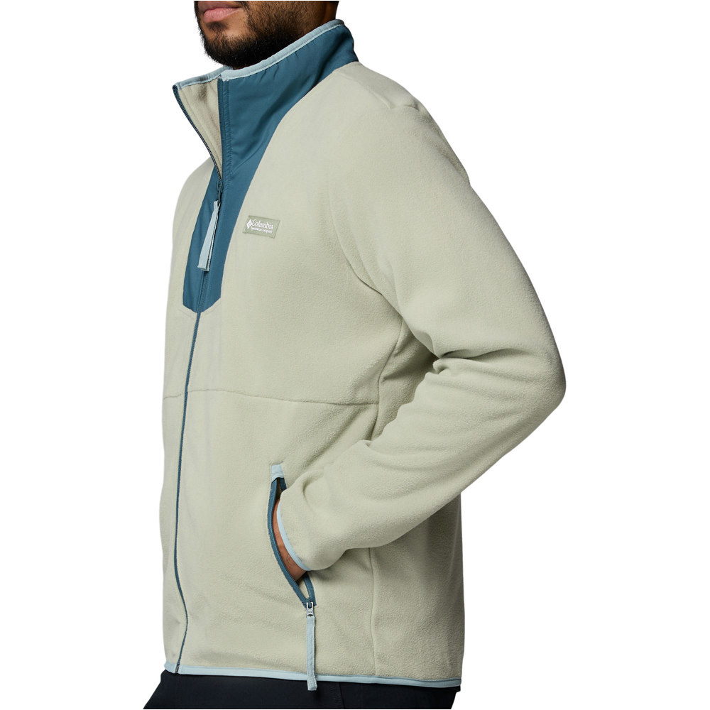 Columbia forro polar hombre Sequoia Grove Full Zip Fleece vista detalle