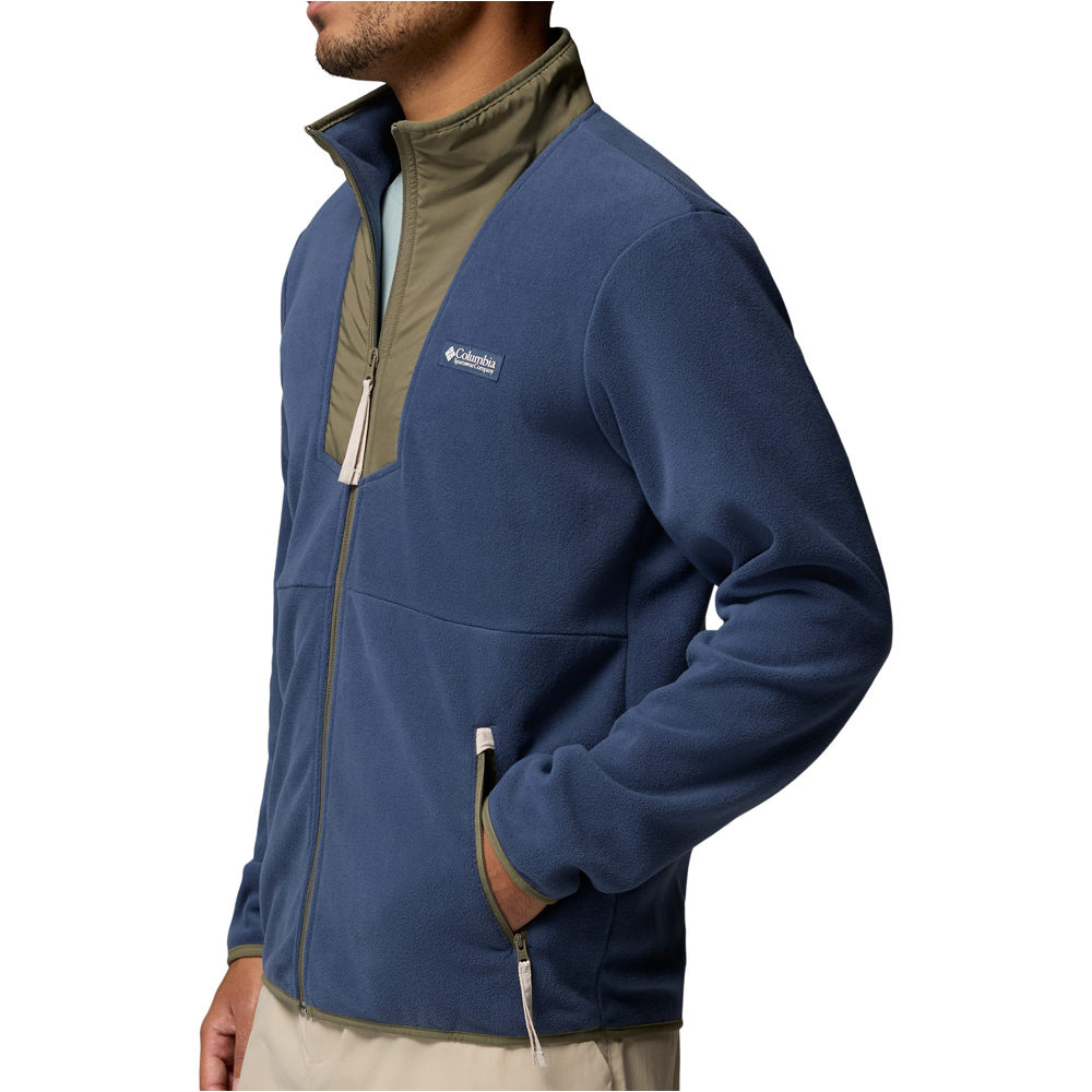 Columbia forro polar hombre Sequoia Grove Full Zip Fleece vista detalle
