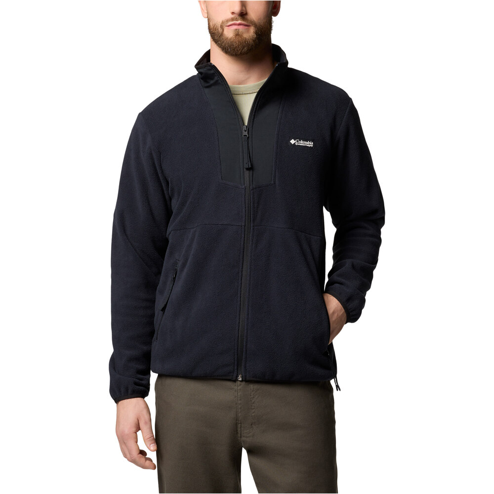 Columbia forro polar hombre Sequoia Grove Full Zip Fleece vista frontal