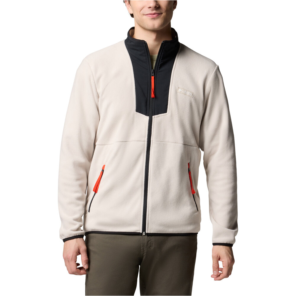 Columbia forro polar hombre Sequoia Grove Full Zip Fleece vista frontal