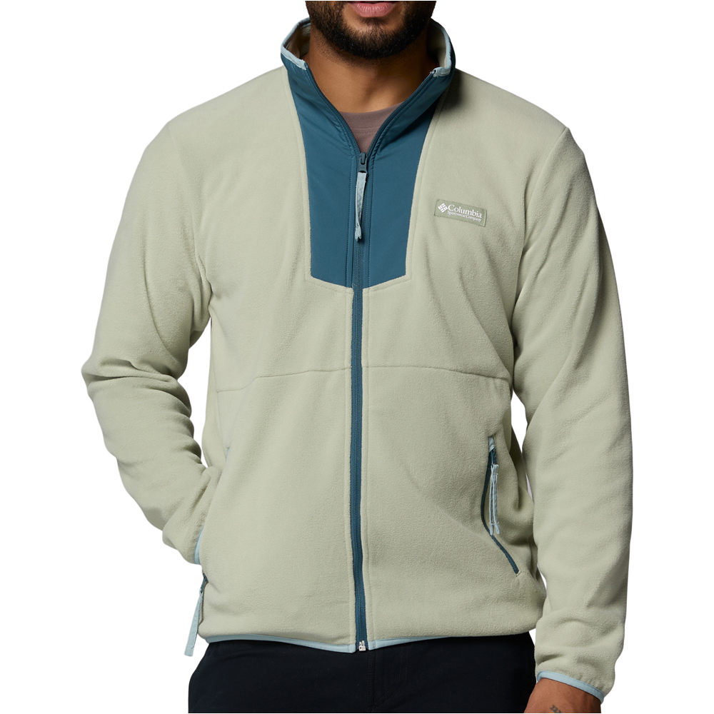 Columbia forro polar hombre Sequoia Grove Full Zip Fleece vista frontal