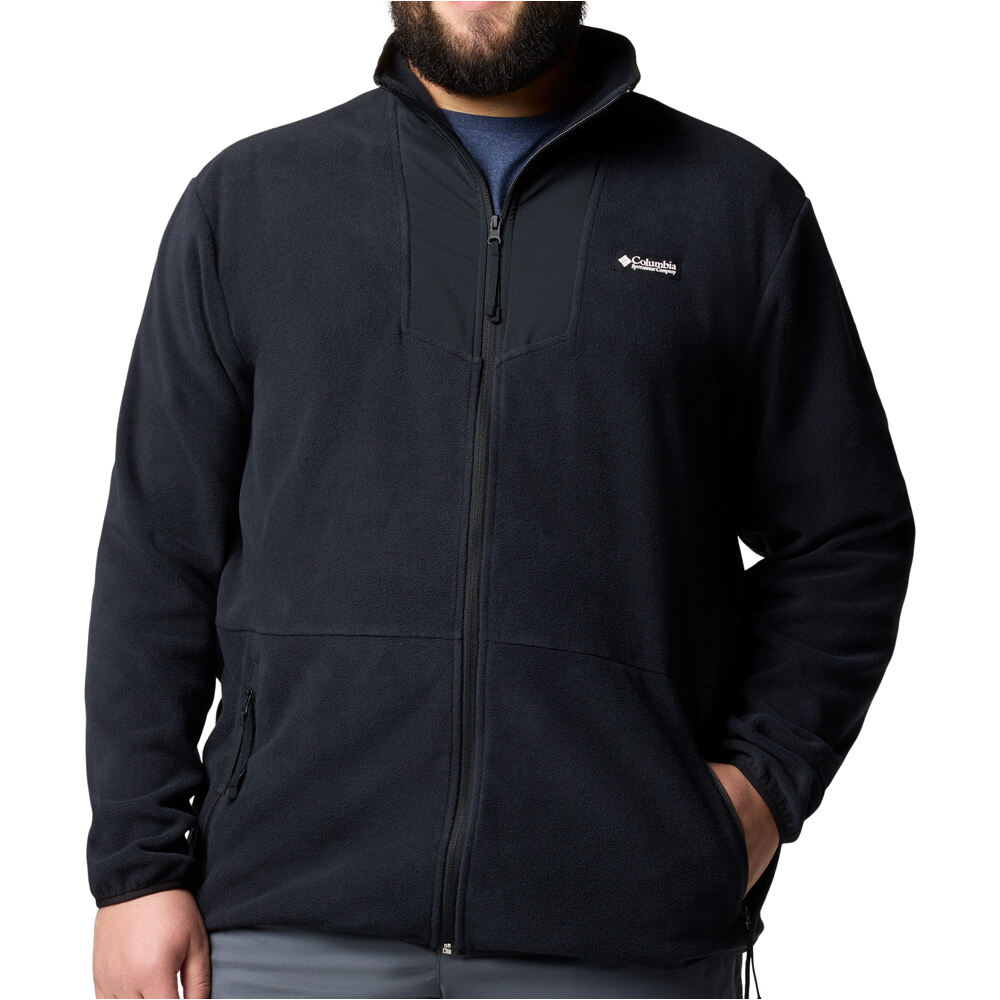 Columbia forro polar hombre Sequoia Grove Full Zip Fleece vista frontal