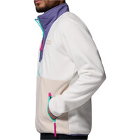 Columbia forro polar hombre Sequoia Grove Half Zip Fleece vista detalle
