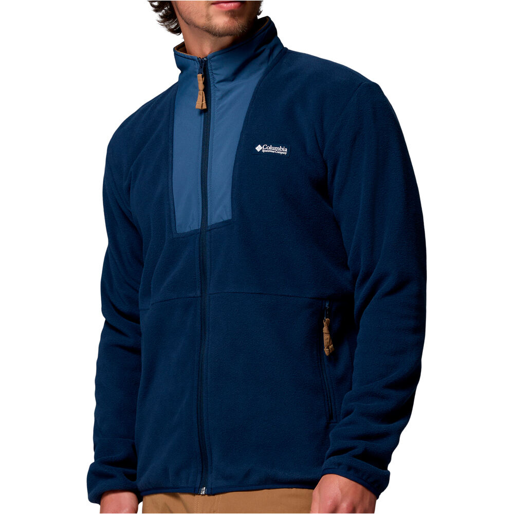 Columbia forro polar hombre Sequoia Grove II FZ Fleece vista detalle