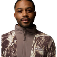 Columbia forro polar hombre Sequoia Grove Printed Full Zip vista detalle