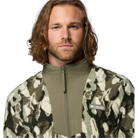 Columbia forro polar hombre Sequoia Grove Printed Full Zip vista detalle