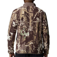 Columbia forro polar hombre Sequoia Grove Printed Full Zip vista trasera