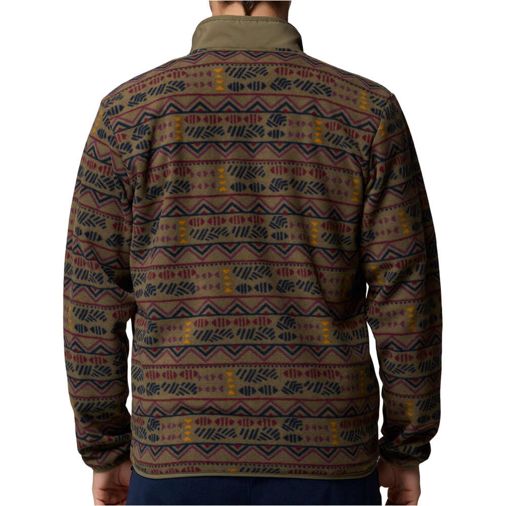 Columbia forro polar hombre Sequoia Grove Printed Full Zip vista trasera