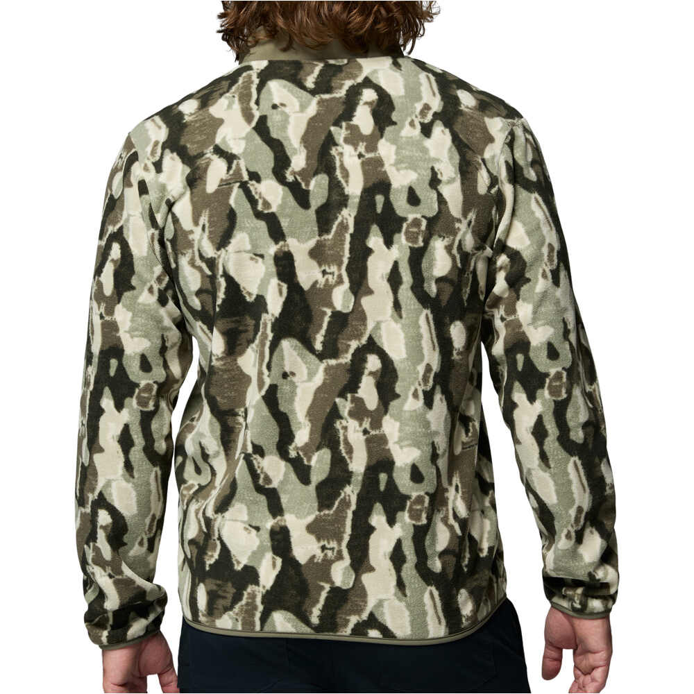 Columbia forro polar hombre Sequoia Grove Printed Full Zip vista trasera