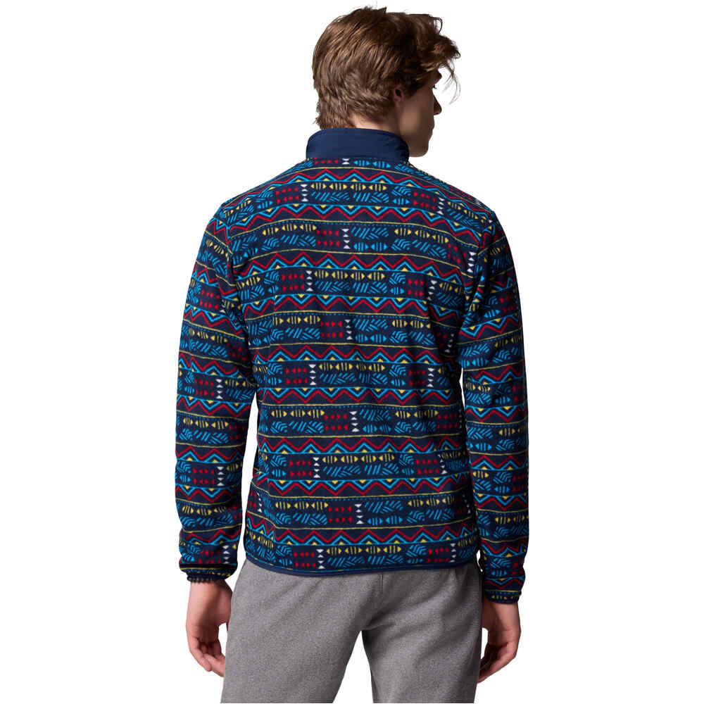 Columbia forro polar hombre Sequoia Grove Printed Full Zip vista trasera