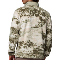 Columbia forro polar hombre Sequoia Grove Printed Full Zip vista trasera