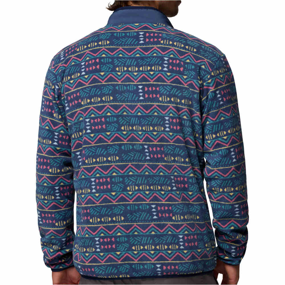 Columbia forro polar hombre Sequoia Grove Printed Full Zip vista trasera
