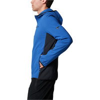 Columbia forro polar hombre Spectre Ridge Tech Fleece Hooded FZ II vista detalle
