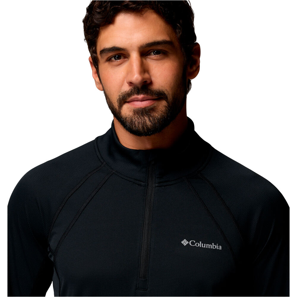 Columbia forro polar hombre Stealth Spring  LS Half Zip Tee 03