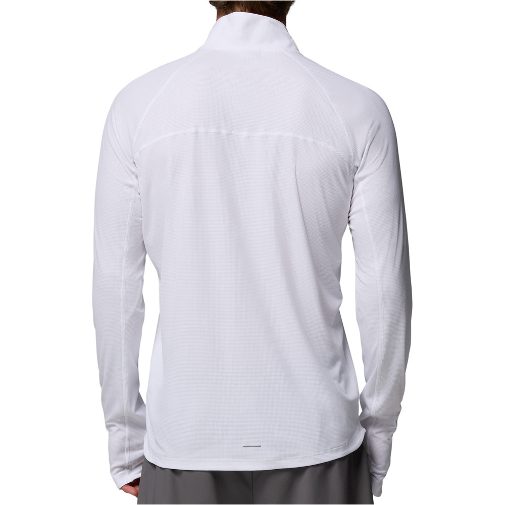 Columbia forro polar hombre Stealth Spring LS Half Zip Tee vista trasera