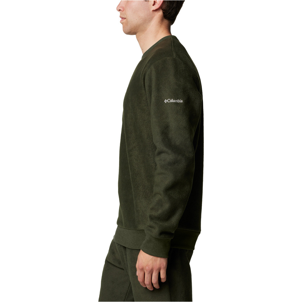 Columbia forro polar hombre Steens Mountain Crew 2.0 vista detalle