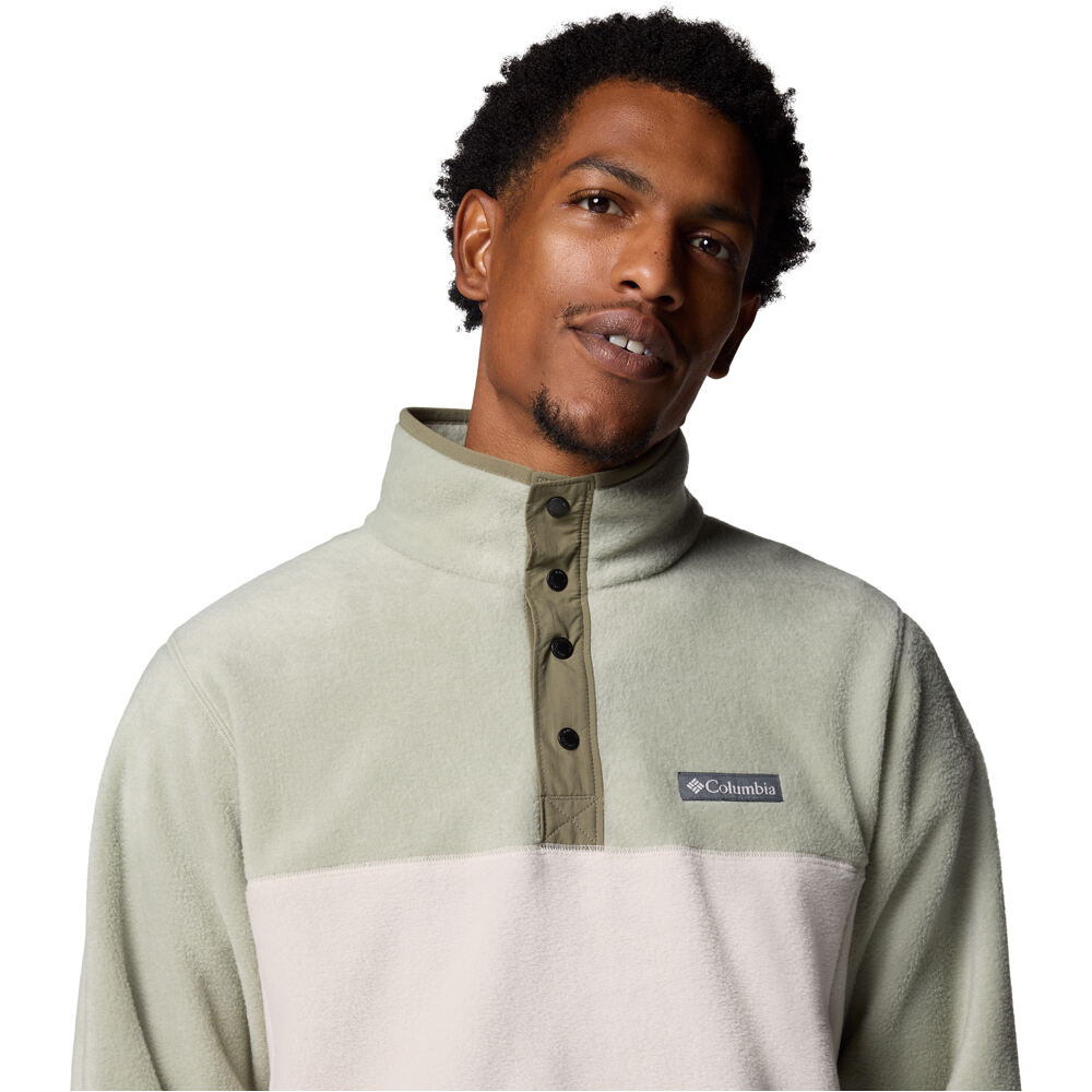 Columbia forro polar hombre Steens Mountain Half Snap II vista detalle