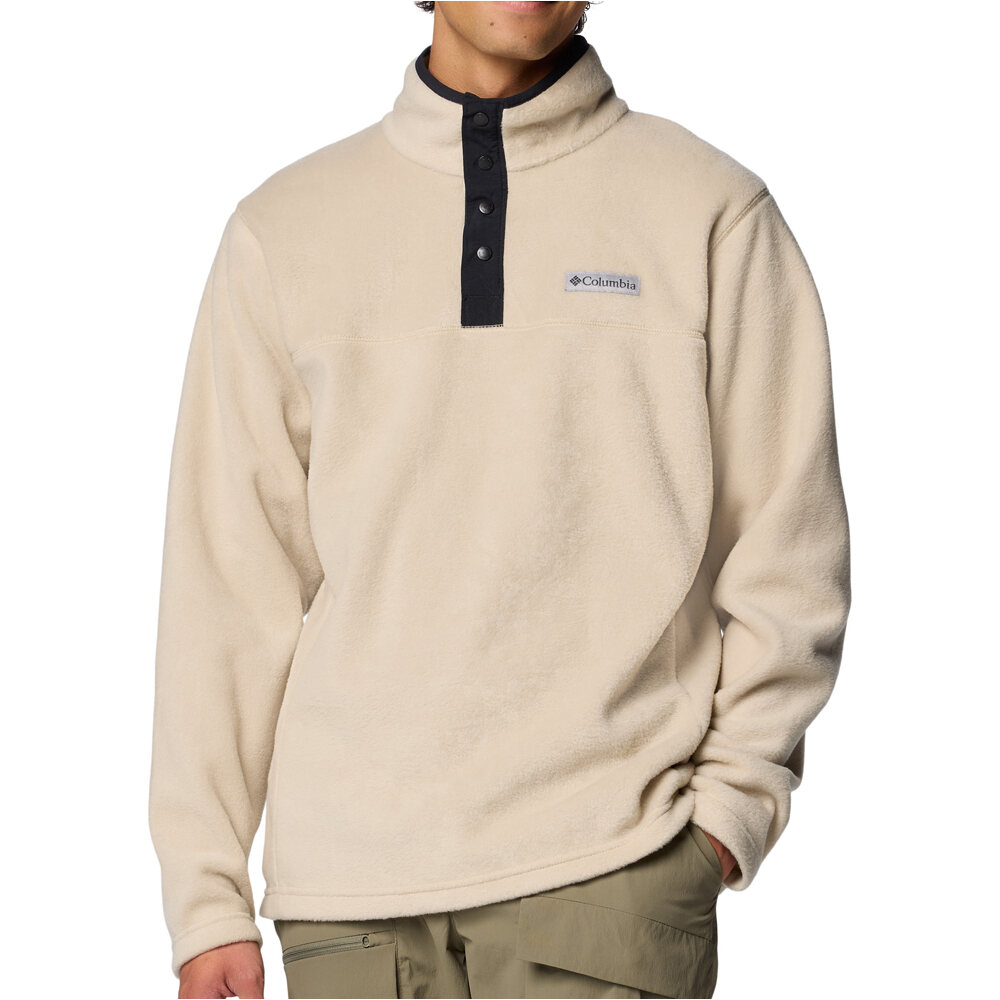 Columbia forro polar hombre Steens Mountain Half Snap II vista frontal