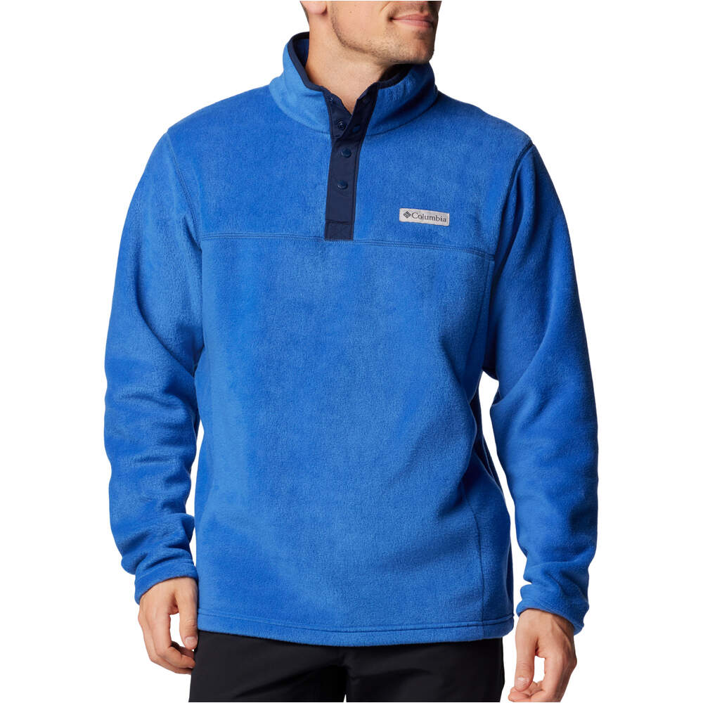 Columbia forro polar hombre Steens Mountain Half Snap II vista frontal