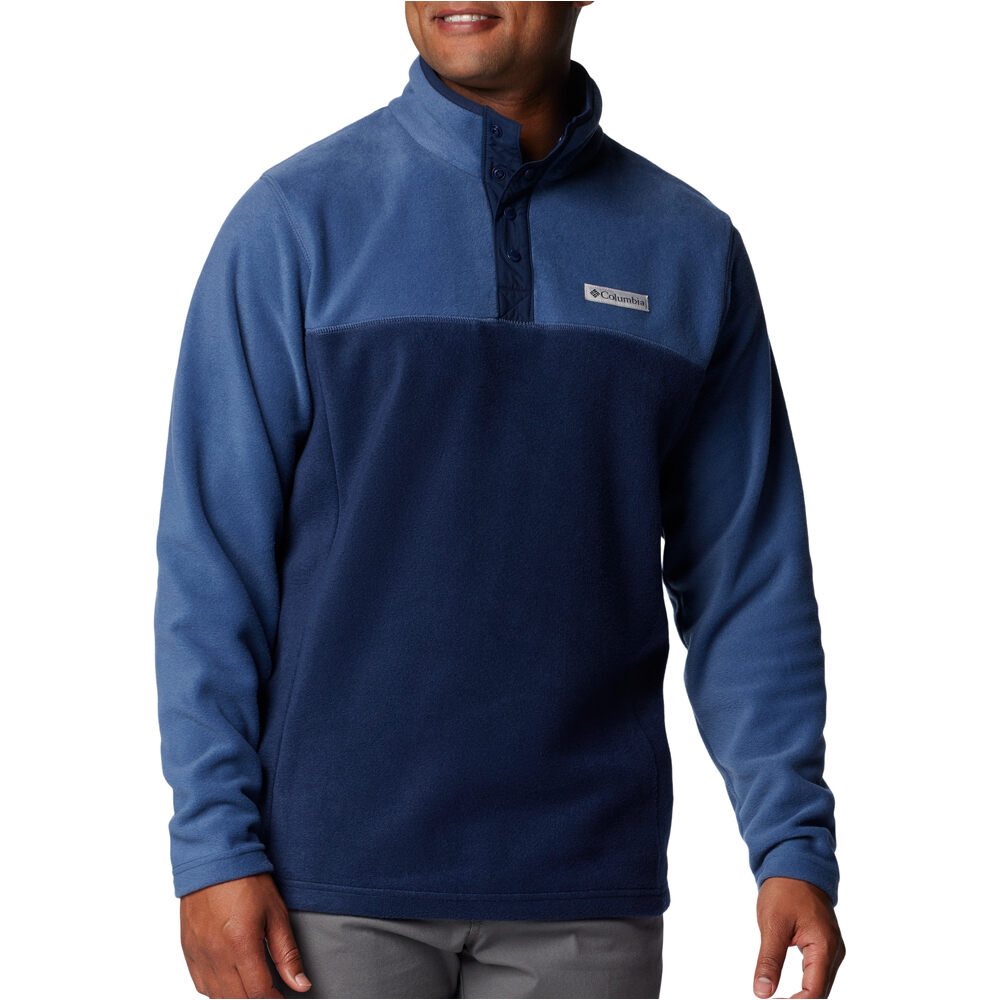 Columbia forro polar hombre Steens Mountain Half Snap II vista frontal