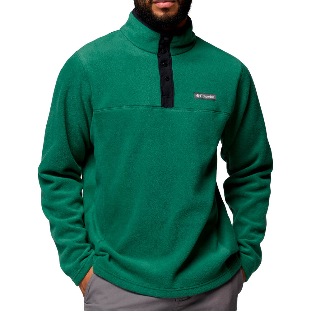Columbia forro polar hombre Steens Mountain Half Snap II vista frontal