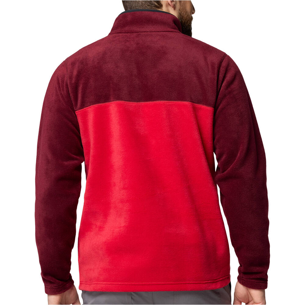 Columbia forro polar hombre Steens Mountain Half Snap II vista trasera