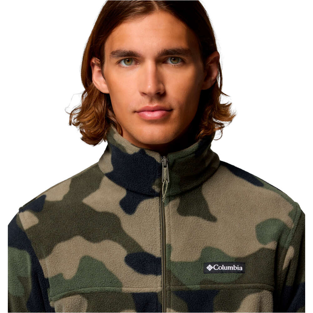 Columbia forro polar hombre Steens Mountain Printed Jacket vista detalle