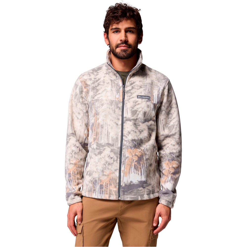 Columbia forro polar hombre Steens Mountain Printed Jacket vista frontal