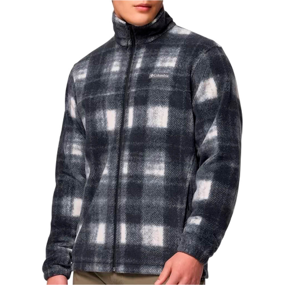 Columbia forro polar hombre Steens Mountain Printed Jacket vista frontal