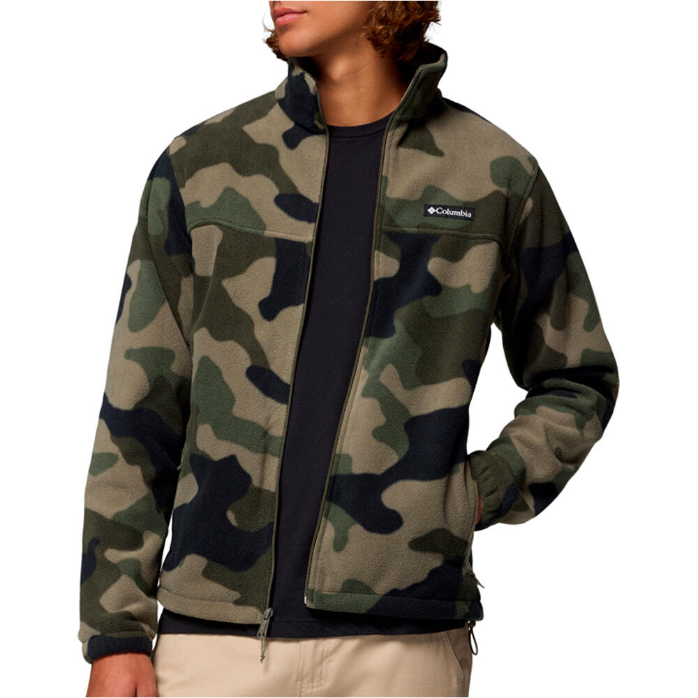 Columbia forro polar hombre Steens Mountain Printed Jacket vista frontal